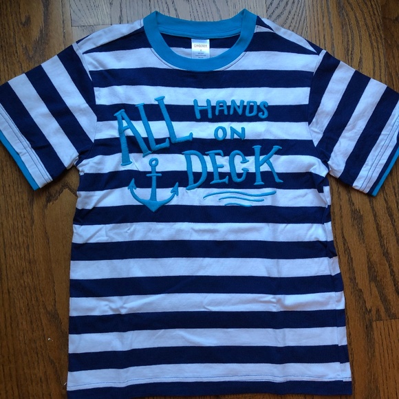 New Gymboree Boys July 4th Red USA Patriotic Tee Shirt Top 4T 5T American